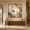 Gilded Mosaic with gold frame