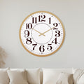 Vintage Oversized Numerals with gold frame