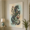 Floral Midnight Stallion lifestyle view