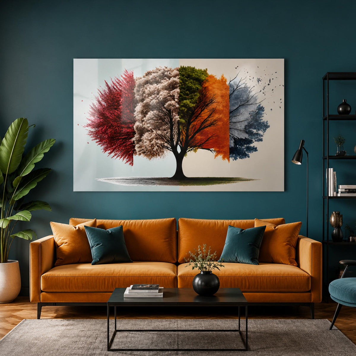 Tree Through Seasons lifestyle view