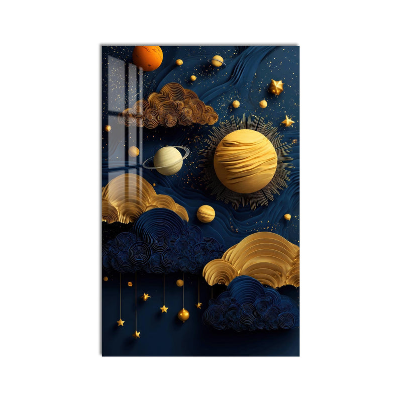 Gilded Cosmic Dreams product shot on white background