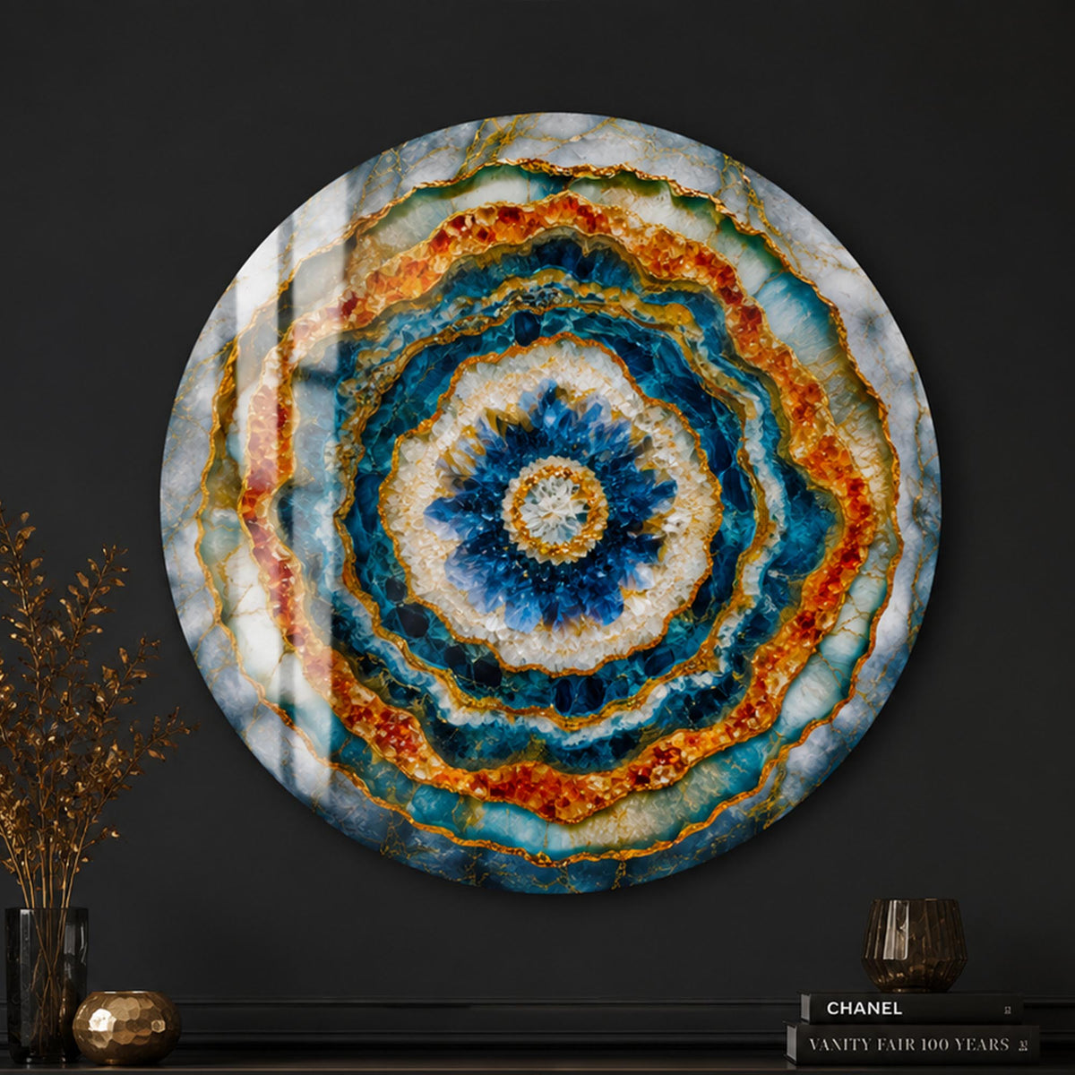 Sapphire Geode Bloom lifestyle view
