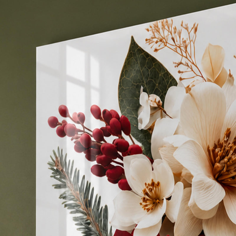 Festive Poinsettia Bouquet lifestyle view