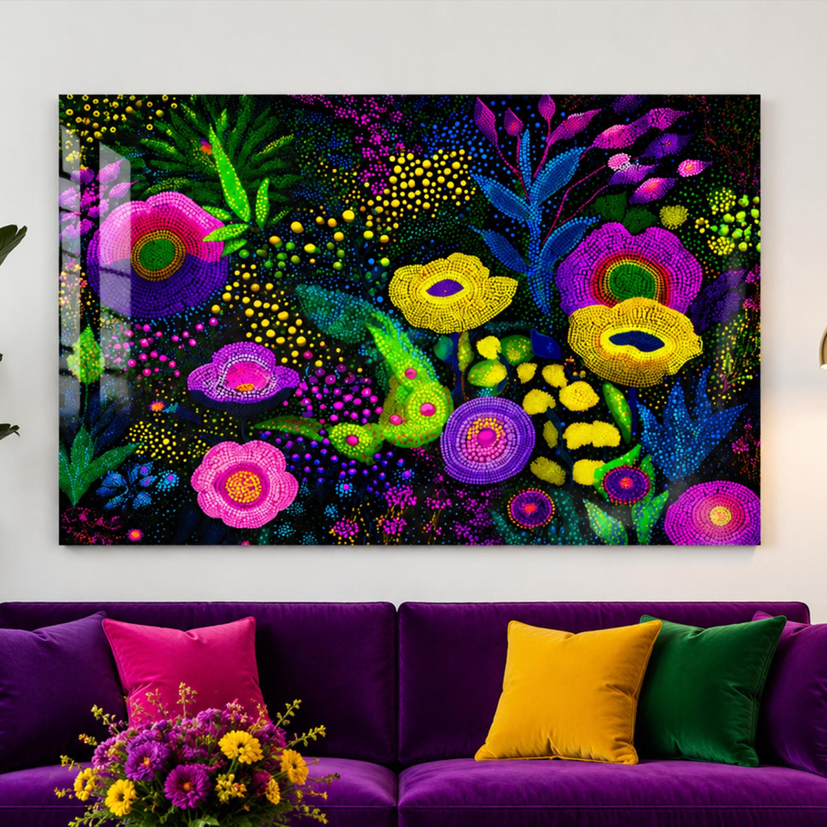 Neon Midnight Garden lifestyle view