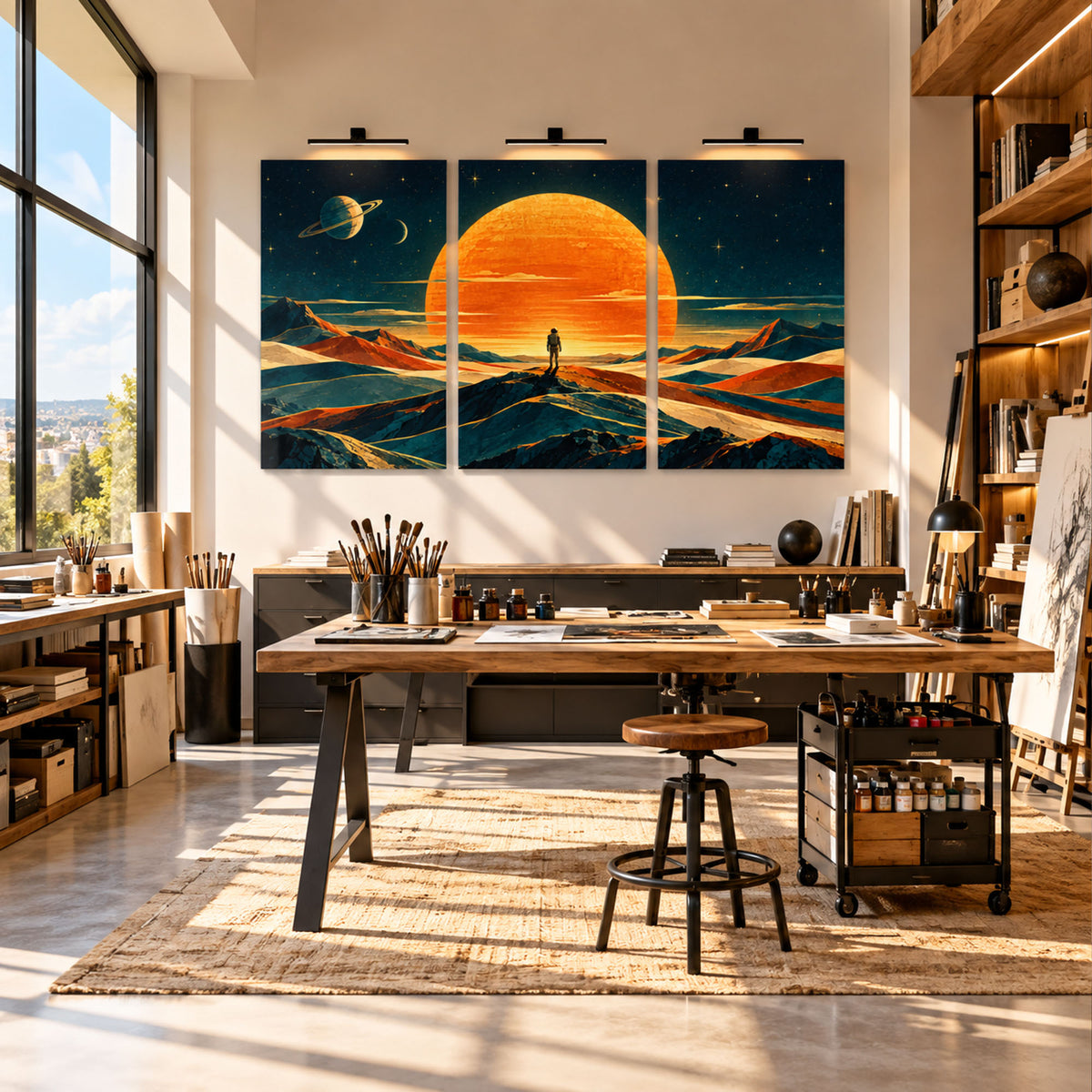 Cosmic Explorer lifestyle view
