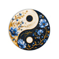 Floral Yin Yang product shot on white background