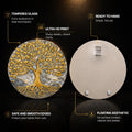 Golden Tree Of Life VII — tempered glass, ultra HD print, ready to hang