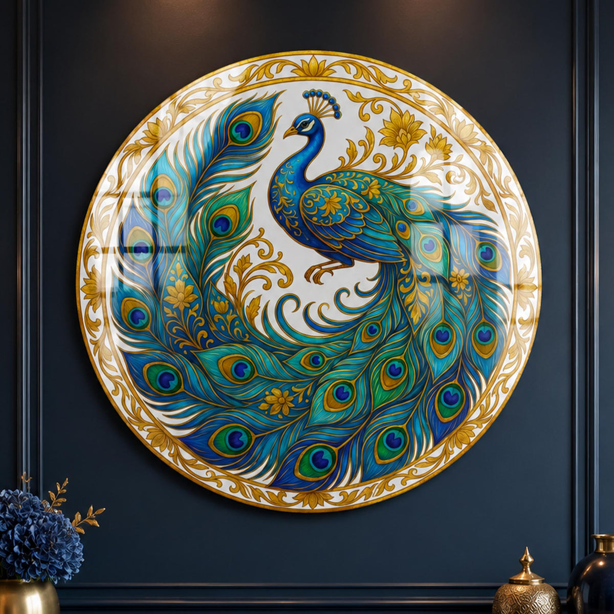 Regal Peacock III in a modern room