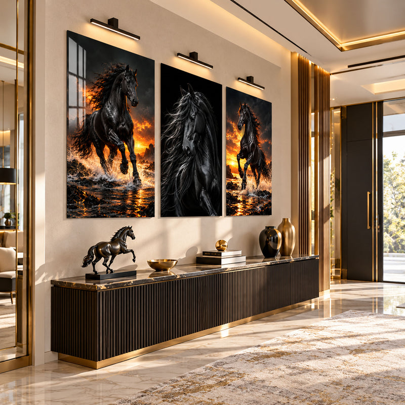 Black Horse lifestyle view