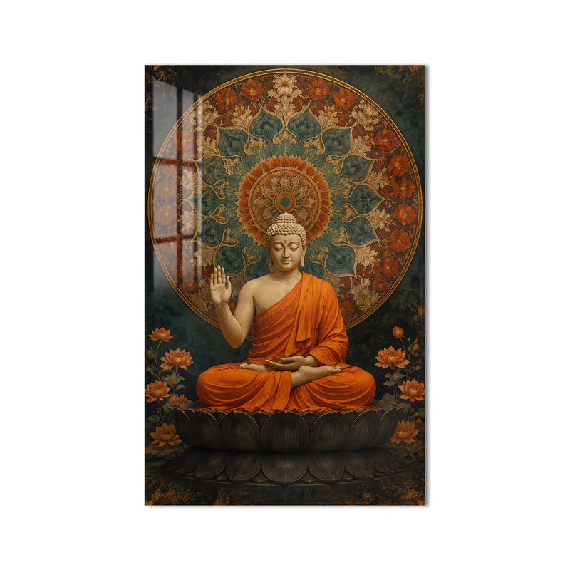 Buddha Mandala Serenity product shot on white background