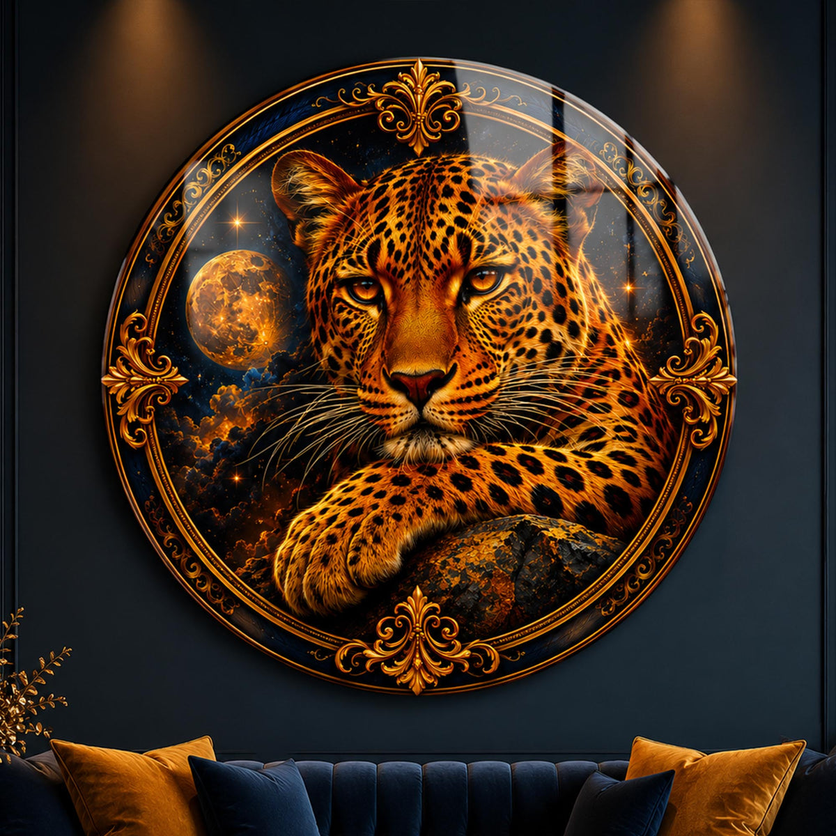 Celestial Golden Leopard lifestyle view
