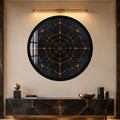 Molten Spiderweb with black frame