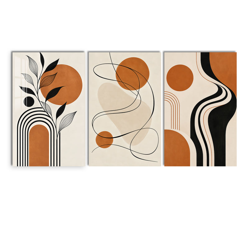 Terracotta Abstract lifestyle view