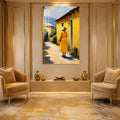 Woman in Yellow Street lifestyle view