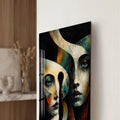 Artronauts Glass Print Twin Reflections Glass Wall Art