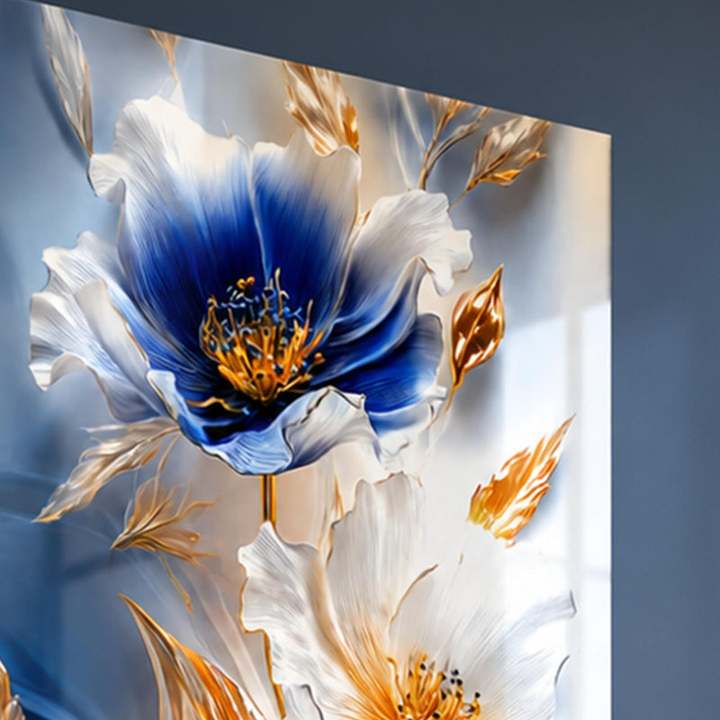 Gilded Blue Blossoms lifestyle view