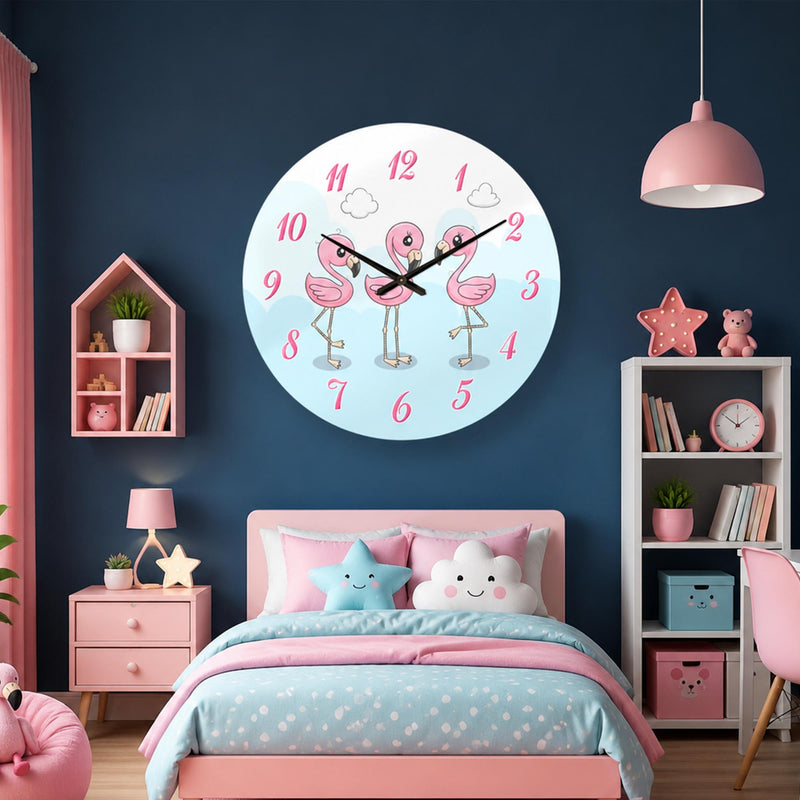 Playful Pink Flamingos lifestyle view