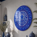 Cobalt Floral Medallion lifestyle view