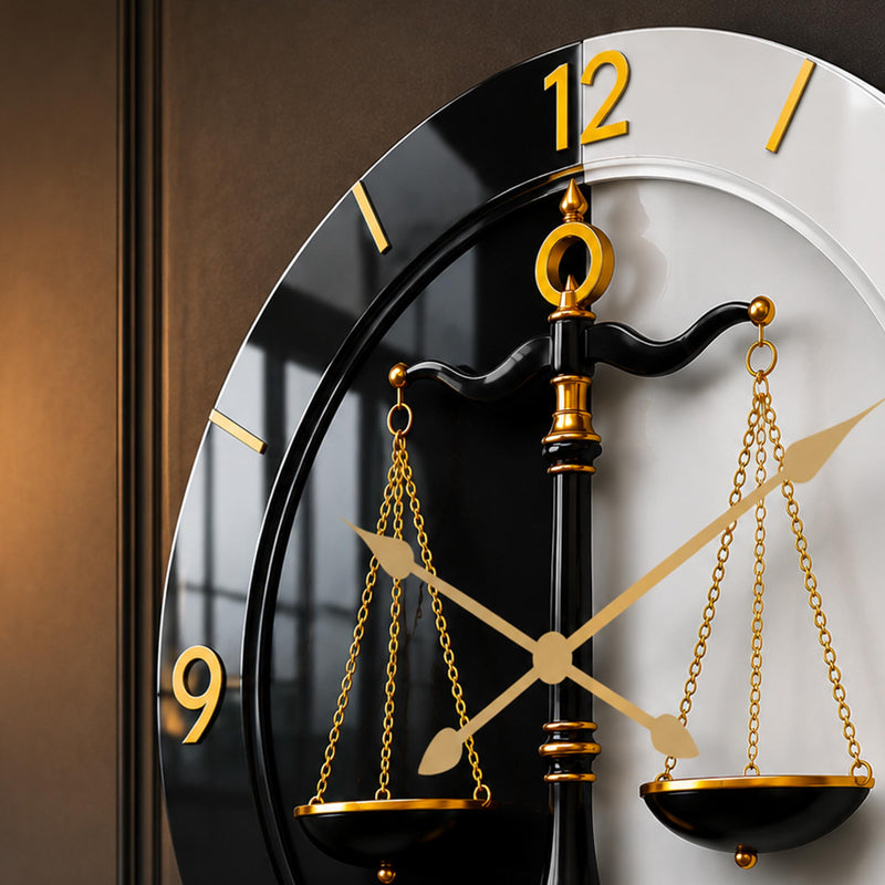 Golden Scales of Justice lifestyle view