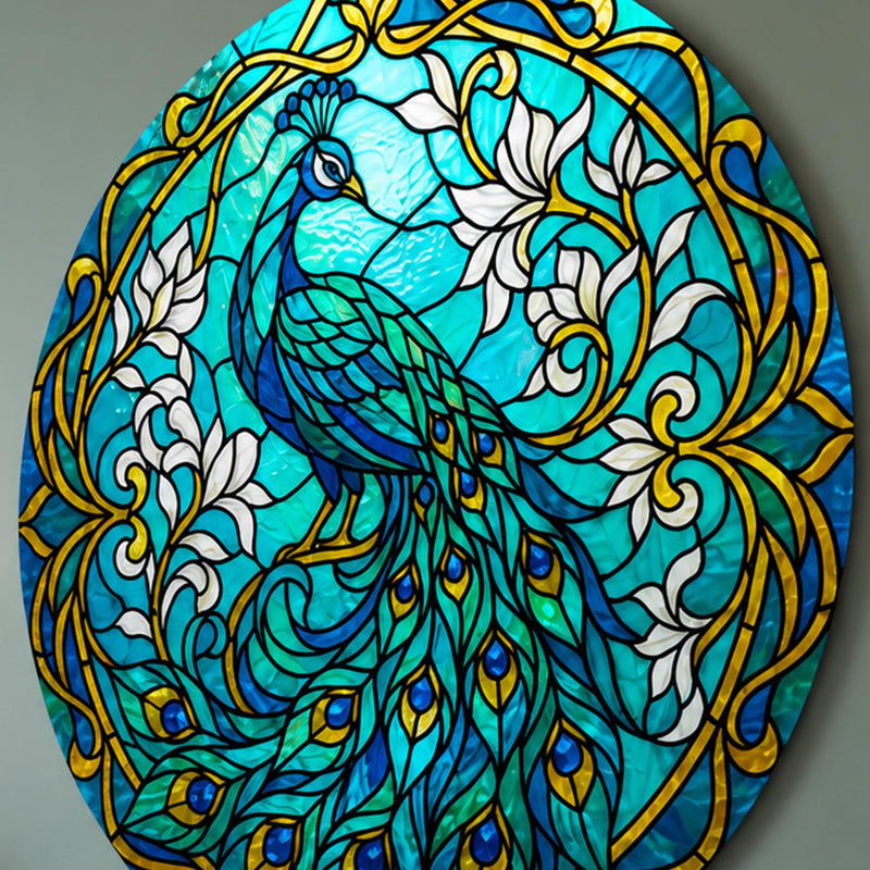 Turquoise Peacock And Magnolia lifestyle view