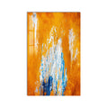 Artronauts Glass Print Amber Ice Glass Wall Art