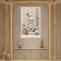 Golden Orb Balance with white frame