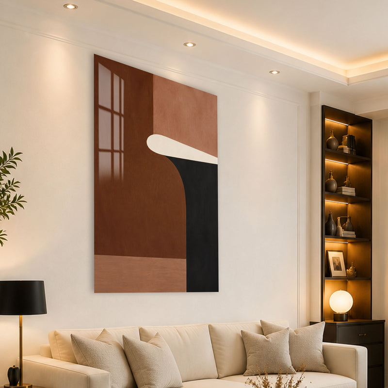 Modern Earth Forms angled lifestyle view