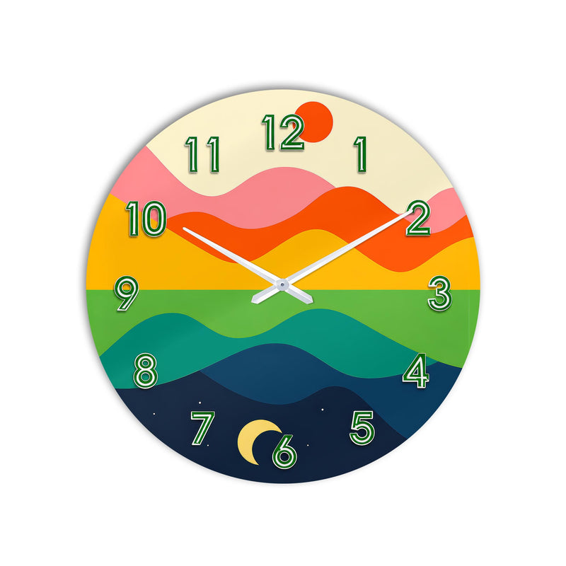 Retro Sunset Waves lifestyle view
