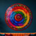 Rainbow Feather Spiral lifestyle view