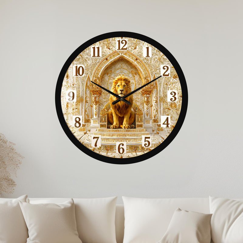 Regal Golden Lion with black frame