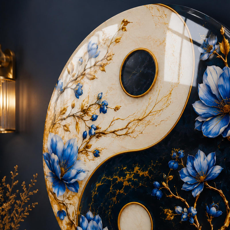 Floral Yin Yang lifestyle view