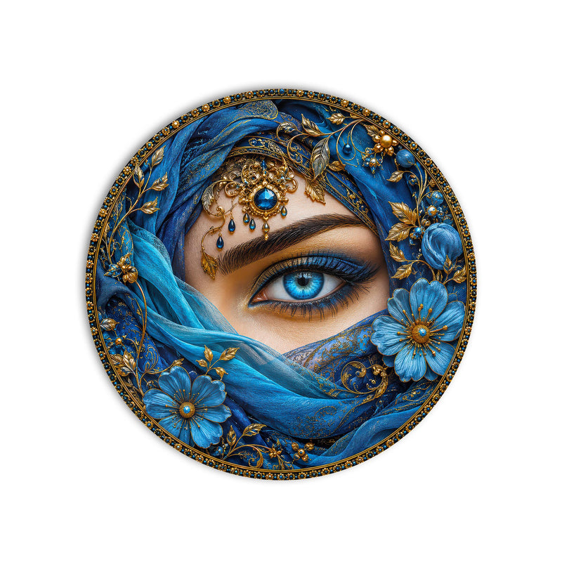 Veiled Sapphire Eye product shot on white background