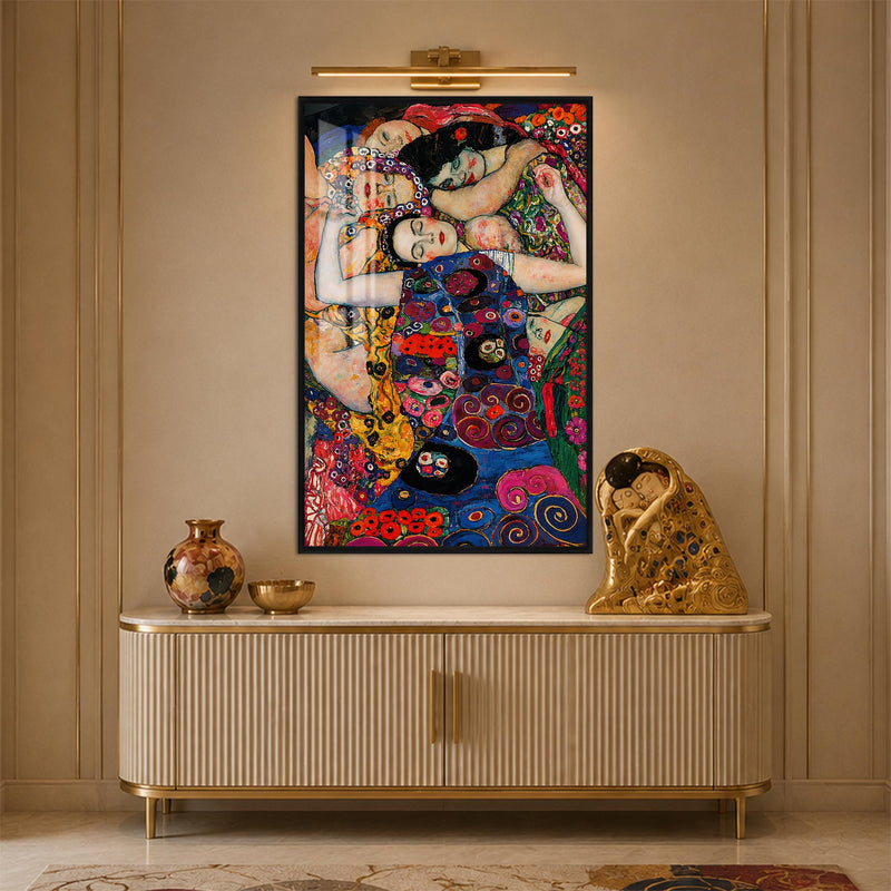 Resting Muses with black frame
