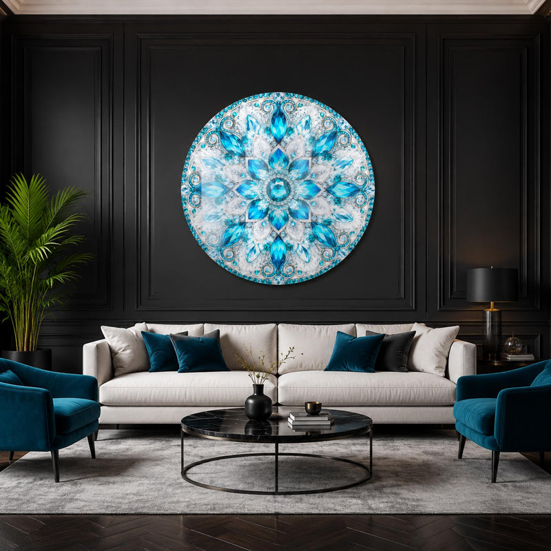 Aqua Crystal Mandala lifestyle view