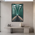 Emerald Railway Bridge with black frame