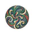 Jewel Tone Spiral Pinwheel product shot on white background