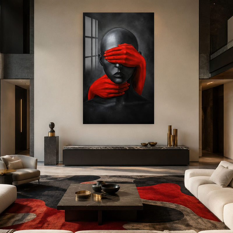 Artronauts Glass Print Unspoken Senses Glass Wall Art