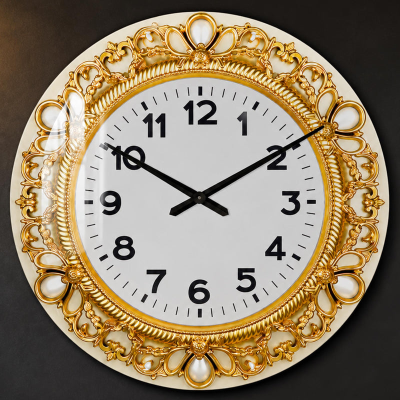 Ornate Golden Timepiece lifestyle view