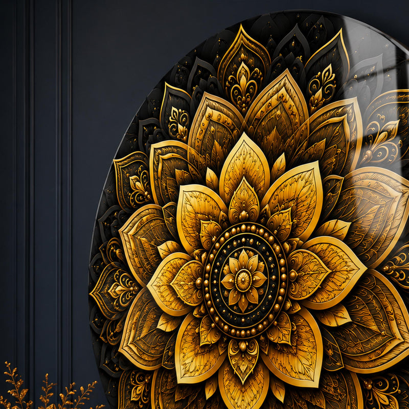 Golden Lotus Mandala lifestyle view