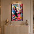 Pop Icon Graffiti with black frame