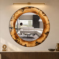 Golden Timber Rings lifestyle view