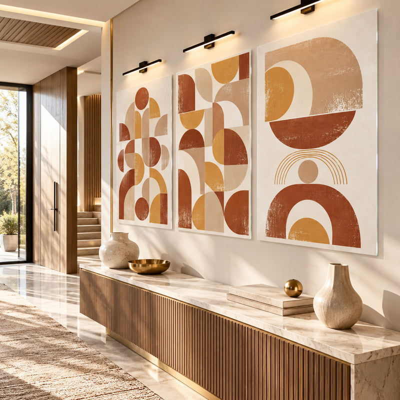 Earthy Geometric lifestyle view