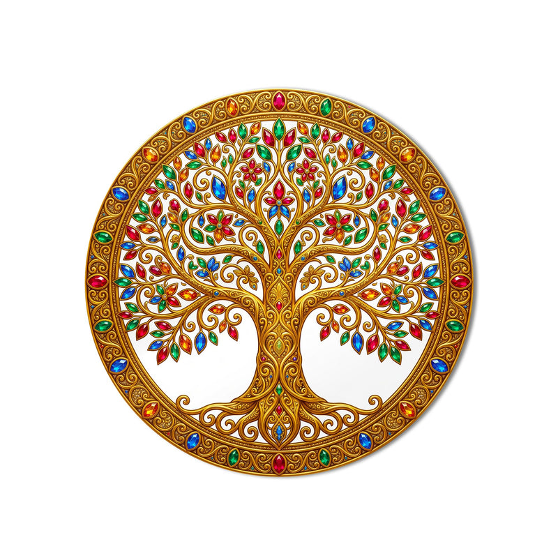Jewel Tree Of Life product shot on white background