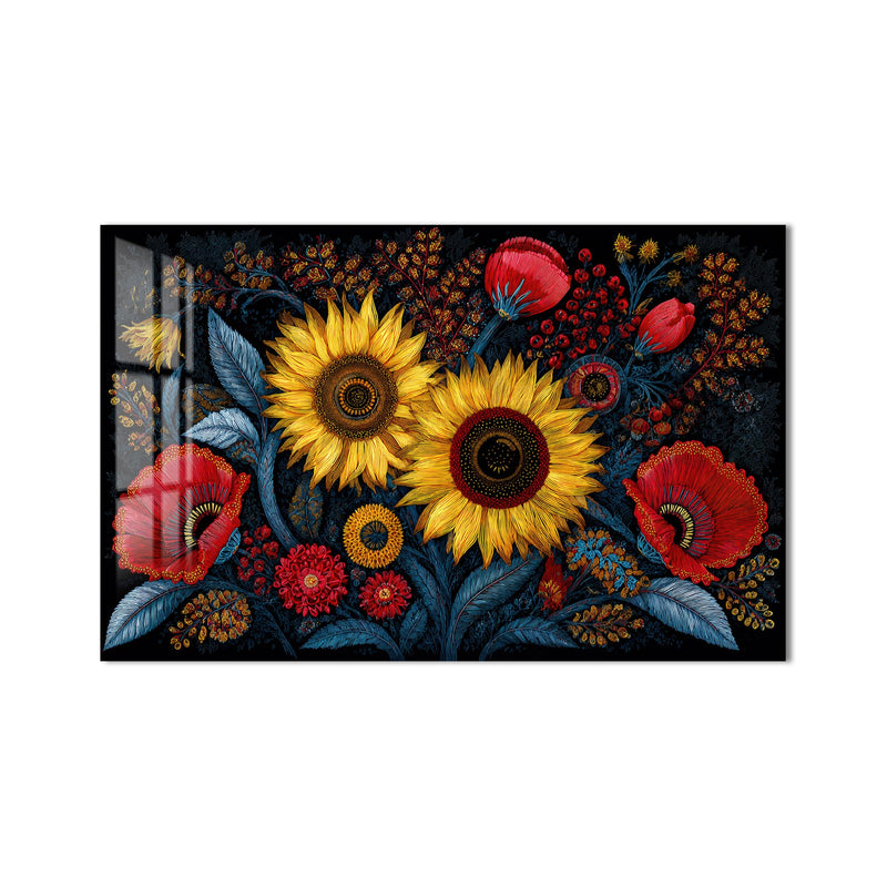 Midnight Sunflower Garden product shot on white background