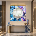 Prismatic Crystal Halo with black frame
