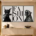 Wild Fashion with black frame