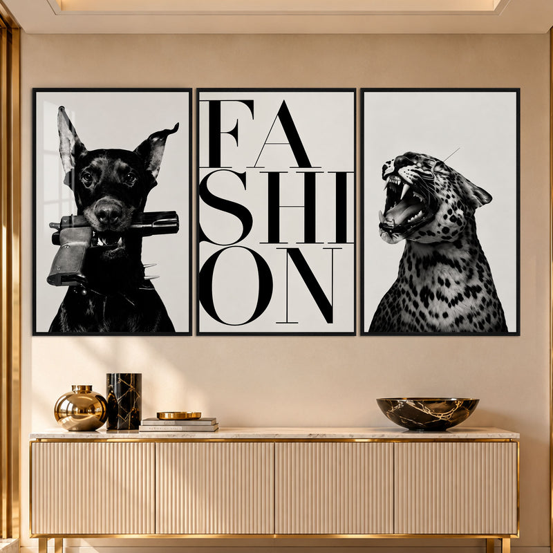 Wild Fashion with black frame