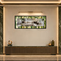 Bamboo Grove with black frame