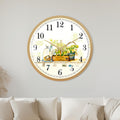 Vintage Garden Blooms with gold frame