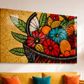 Rustic Floral Basket lifestyle view